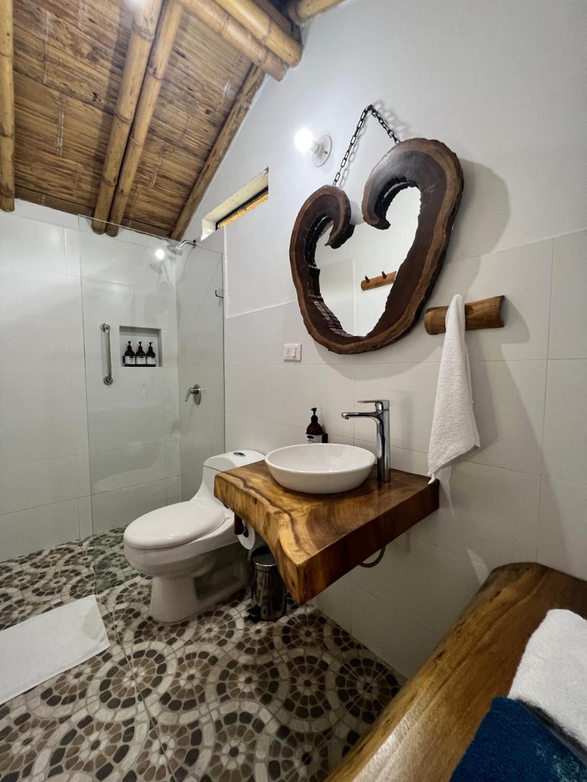 בוגה Eco Hotel Hacienda El Diamante חדר תמונה